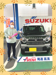 ☆　納車　ハスラー　Ｊスタイルターボ　☆