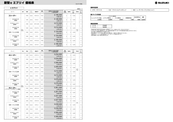 e エブリイ価格表