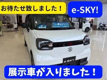 【新車案内】e-SKY展示車入りました‼