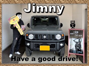 【ジムニー】ご納車おめでとうございます＠はら