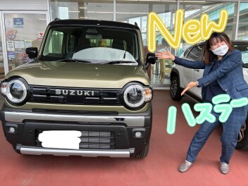 NEWハスラー試乗できます(^^♪