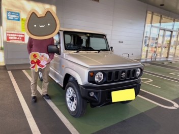 ジムニーご納車(*'▽')