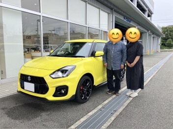 スイフトスポーツご納車しました！！！