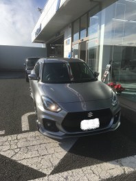 スイフトスポーツ納車致しました！！
