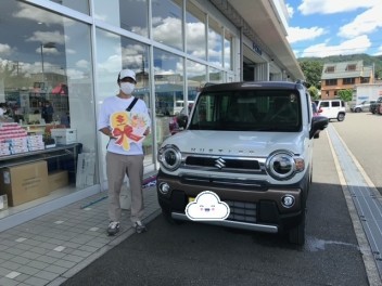 ハスラーを納車いたしました☆彡