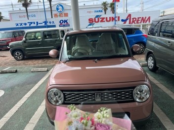 ラパンのご納車おめでとうございます！