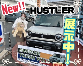 ☆新型ハスラー展示してます！！☆