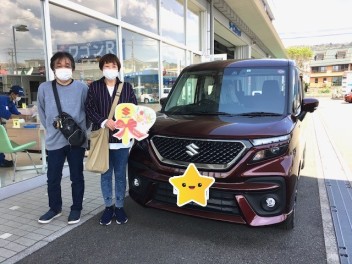 ソリオを納車いたしました☆彡