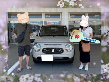 ラパンご納車おめでとうございます！