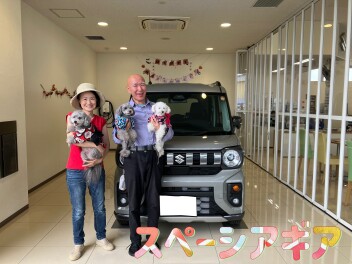 スペーシアギアご納車です★★