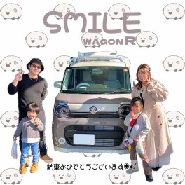 ワゴンＲスマイル納車されました！ (*´ `*) ✧ °