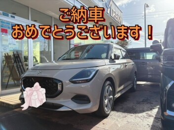スイフトご納車おめでとうございます！！