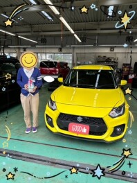 この度、スイフトスポーツご納車させて頂きました！