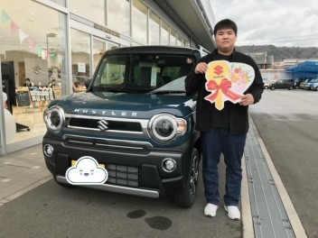 ハスラーを納車しました☆彡