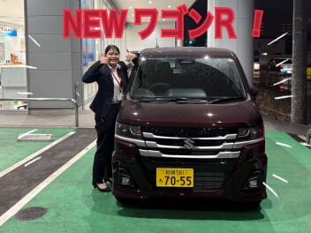NEW ワゴンRの試乗車が入りました！！