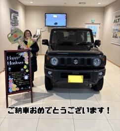 ジムニーご納車です！
