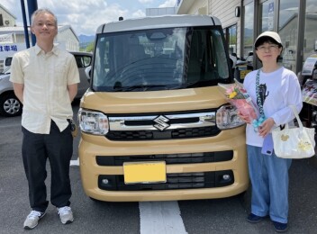 スペーシアご納車ありがとうございました！！