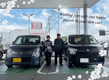 納車おめでとうございます！(*´꒳`*ﾉﾉﾞﾊﾟﾁﾊﾟﾁ