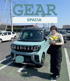 スペーシアギアご納車おめでとうございます！