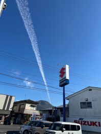 秋晴れのいい天気ですね。