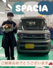 スペーシアご納車です！！！