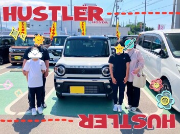 ハスラー納車おめでとうございます！！ヾ(〃^∇^)ﾉ♪