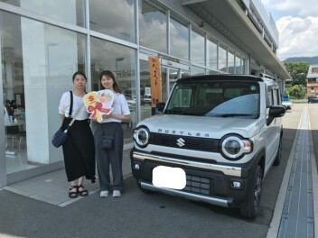 ハスラーを納車しました☆彡