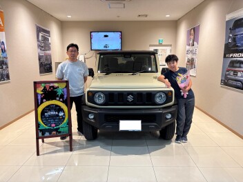 登山家！ジムニーシエラご納車！