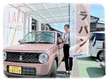 新型ラパン　試乗車あります！！