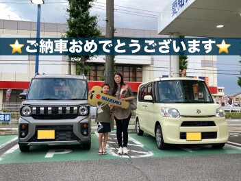 Ｍ様ご納車おめでとうございます！