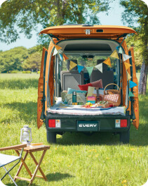 【エブリイ】気ままに、自分らしく。エブリイと巡る心地よい旅【特別仕様車　Jリミテッド】登場！！