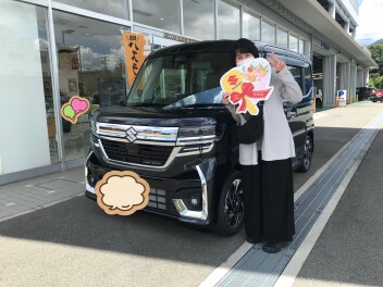 ☆マッキー様スペーシアカスタムご納車☆