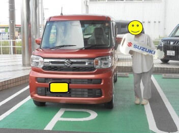 スペーシアをご納車いたしました！