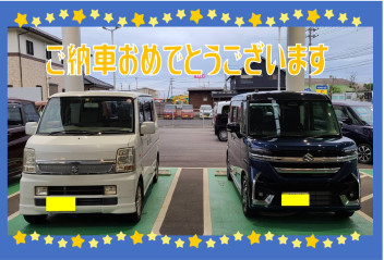 ご納車おめでとうございます★