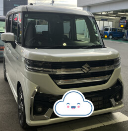 スペーシアカスタム納車しました！