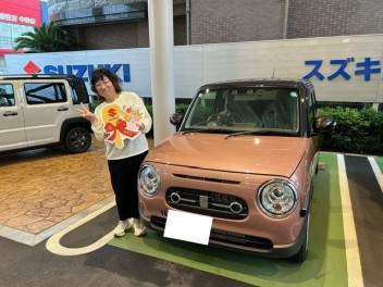 アルトラパン納車しました！