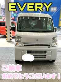 エブリイご納車させていただきました！