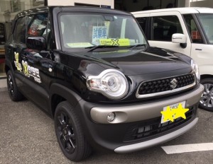 クロスビー試乗車