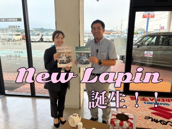 NewLapin誕生　(^_-)-☆