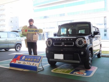 ☆★☆　I様、ハスラーご納車です！　☆★☆
