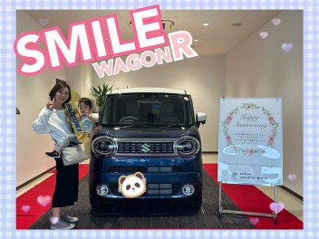 ワゴンR　スマイル　ご納車式