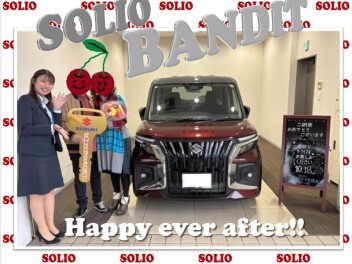 【ソリオBANDIT】ご納車おめでとうございます!!