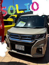 試乗車のソリオが、新しくなりました☆