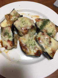 ナス＋チーズ