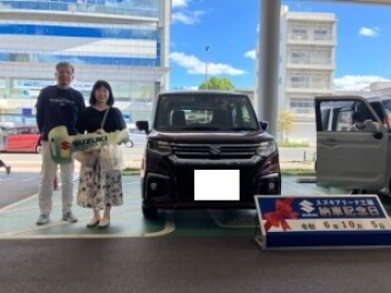 ☆★☆　O様 ソリオご納車です！　☆★☆