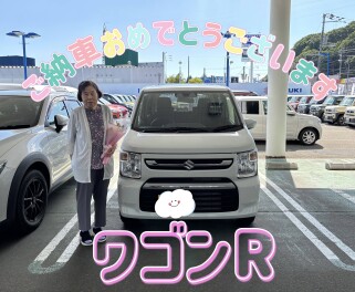ワゴンＲご納車おめでとうございます！！！