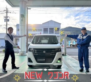 新型ワゴンＲの展示車が届きました！