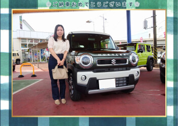 ハスラー☆ご納車いたしました♪