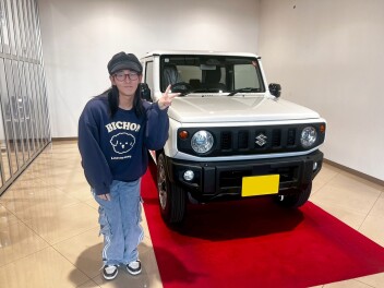 ジムニー納車ありがとうございます。