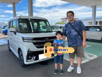 スペーシアカスタム納車しました☆彡